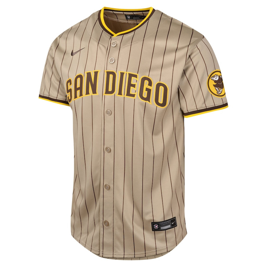 Fernando Tatis Jr. 23 San Diego Padres Alternate Limited Sand MLB Jersey Youth