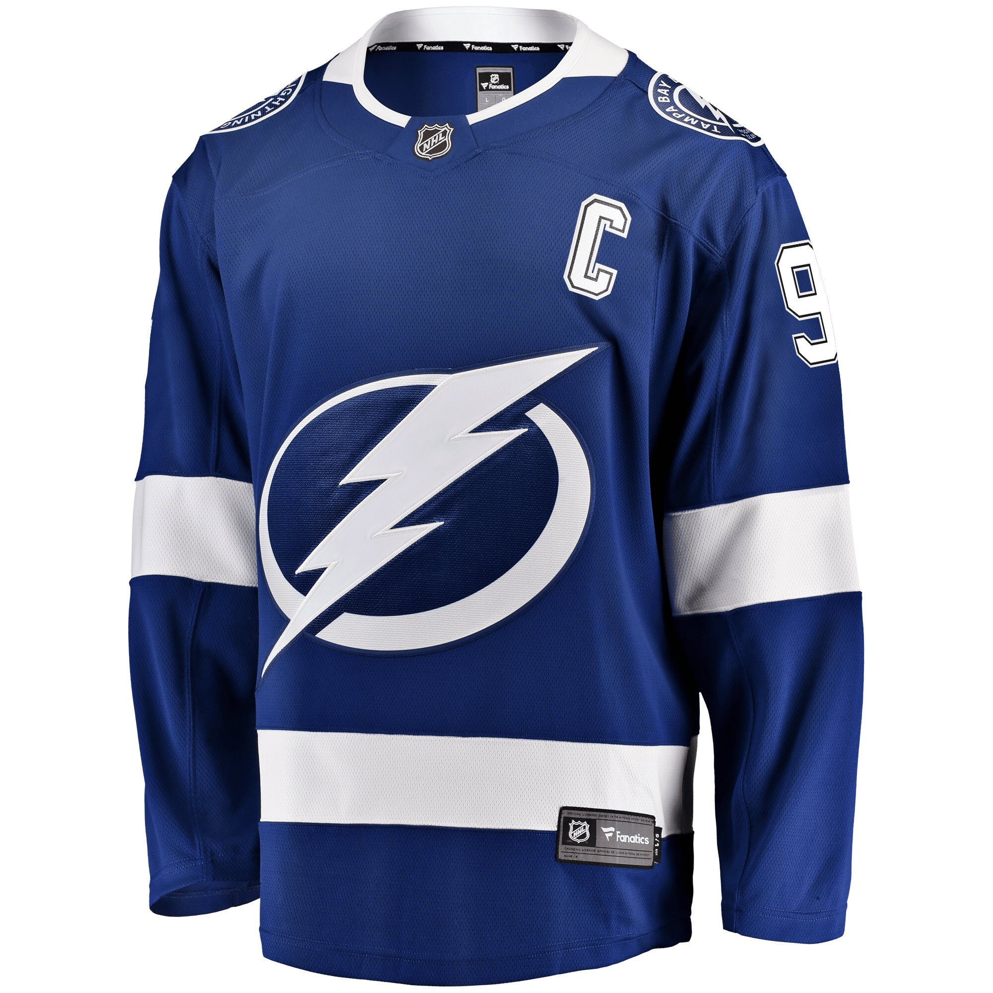 Steven Stamkos Tampa Bay Lightning Breakaway Player Blue NHL Jersey Men's