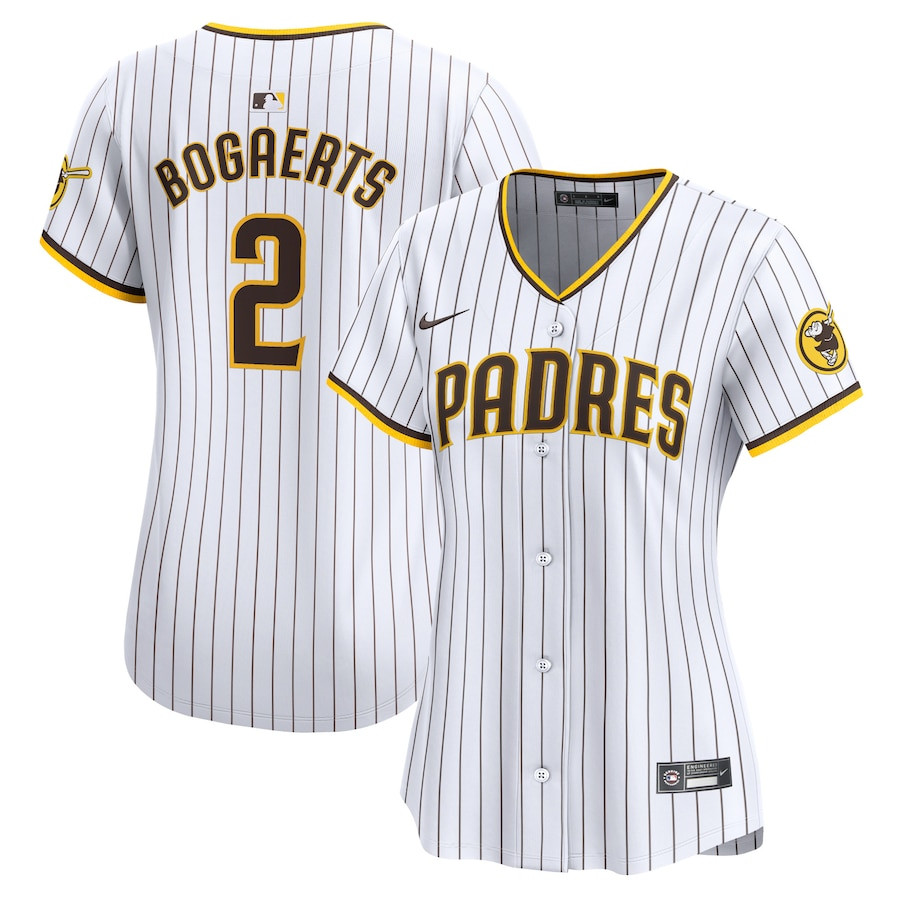Xander Bogaerts 2 San Diego Padres Home Limited Player White MLB Jersey Women's