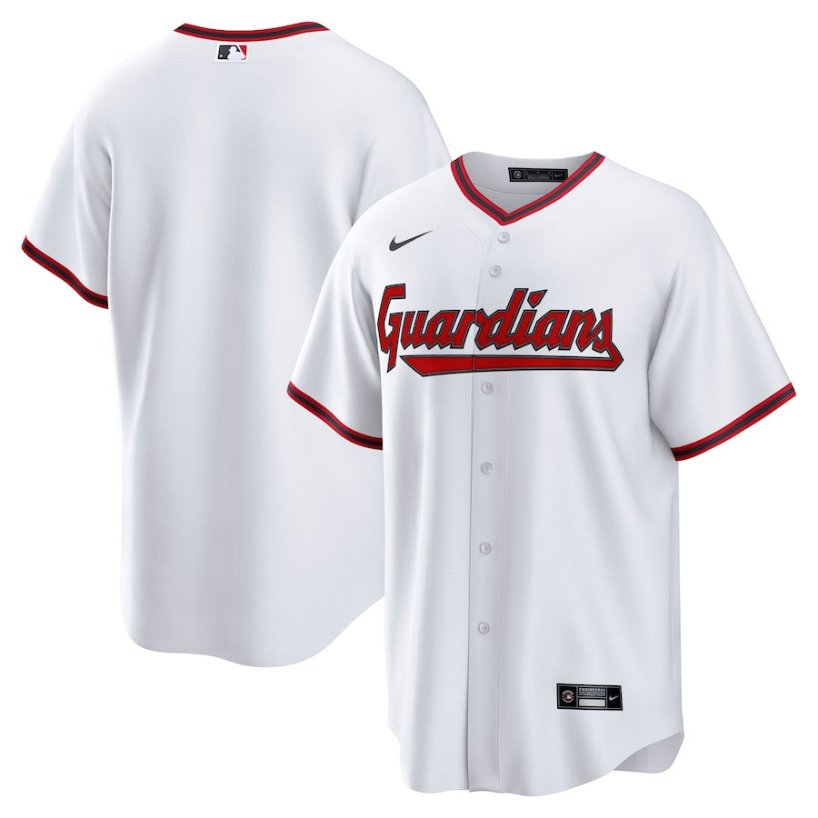 Cleveland Guardians Home White MLB Jersey Men's