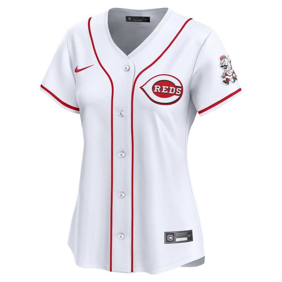 Cincinnati Reds 2024 Jackie Robinson Day Home Limited White MLB Jersey Women's