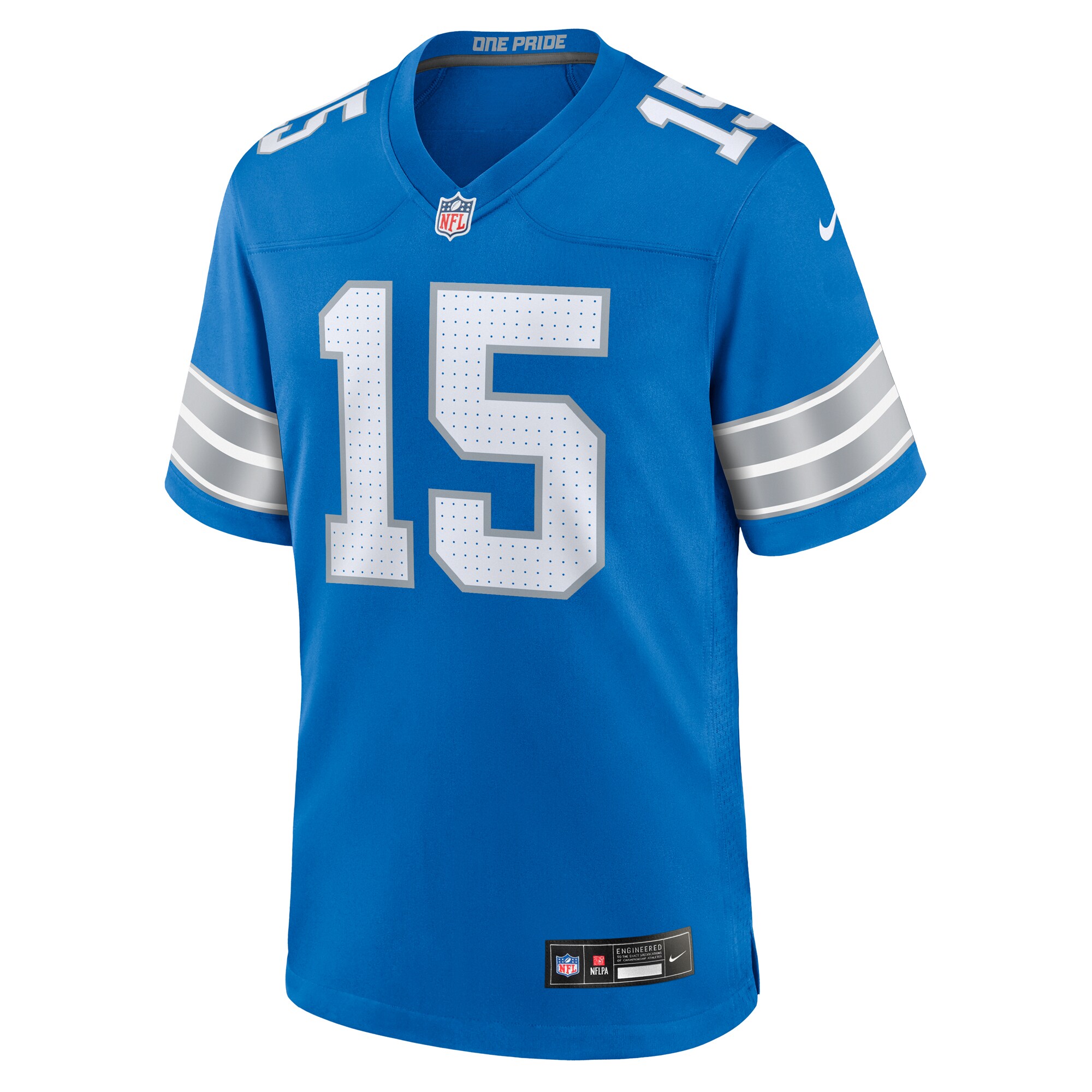 Detroit Lions Ennis Rakestraw Jr. Blue Team Game NFL Jersey Men's