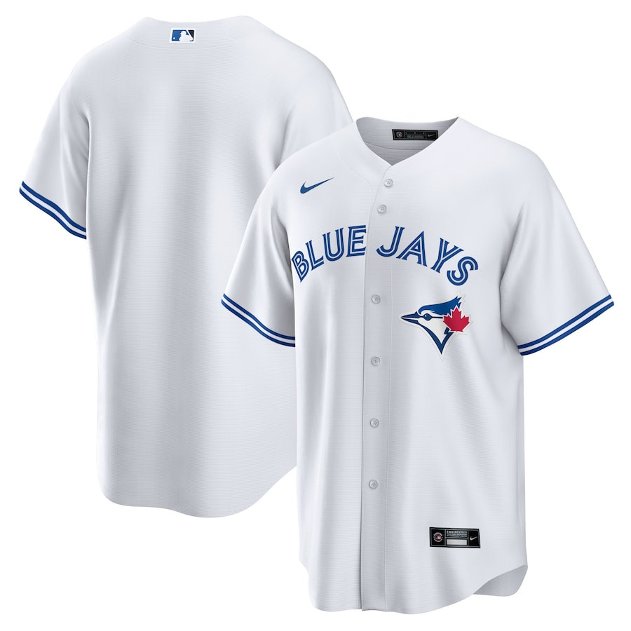 Toronto Blue Jays Home White MLB Jersey Men's