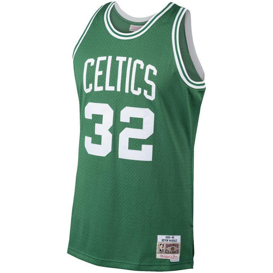 Kevin Mchale Boston Celtics Mitchell Ness 1985-86 Hardwood Classics Swingman Player Kelly Green NBA Jersey Men's