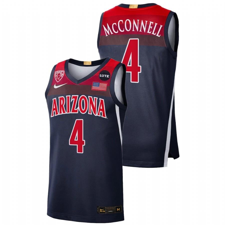 T.J. McConnell 4 Navy Arizona Wildcats Elite Limited NCAA Jersey Men's