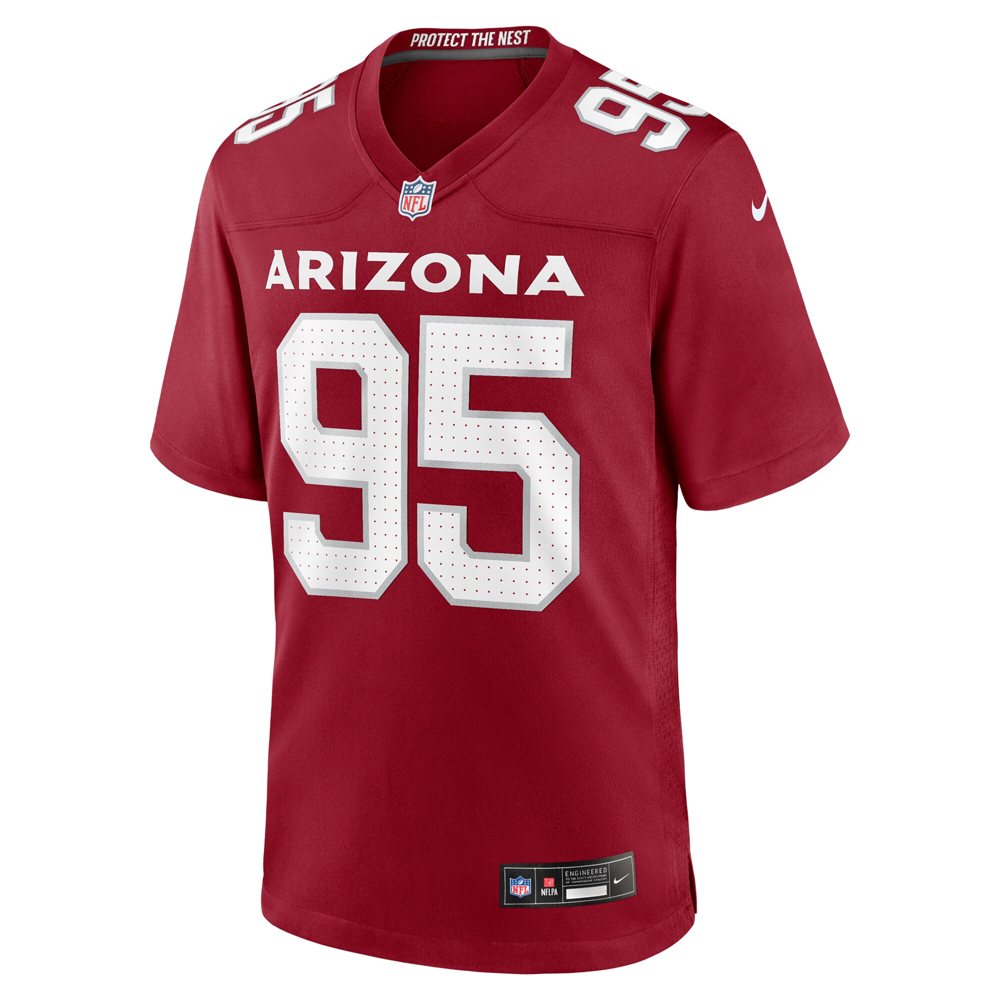Arizona Cardinals Khyiris Tonga Cardinal Team Game NFL Jersey Men's