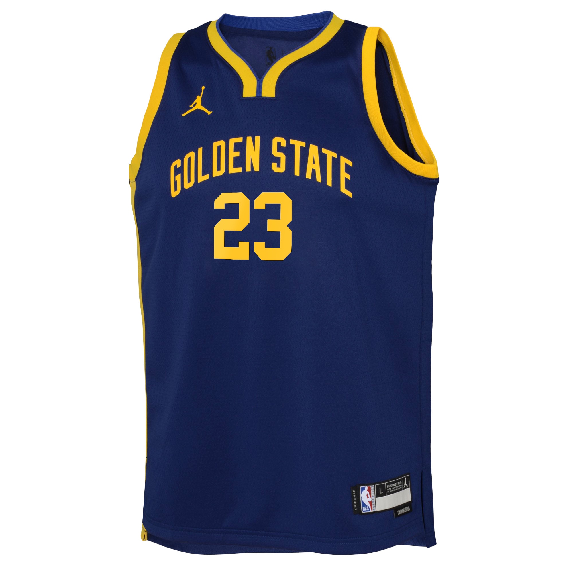 Golden State Warriors Jordan Statement Edition Swingman 22 Blue Draymond Gree NBA Jersey Youth