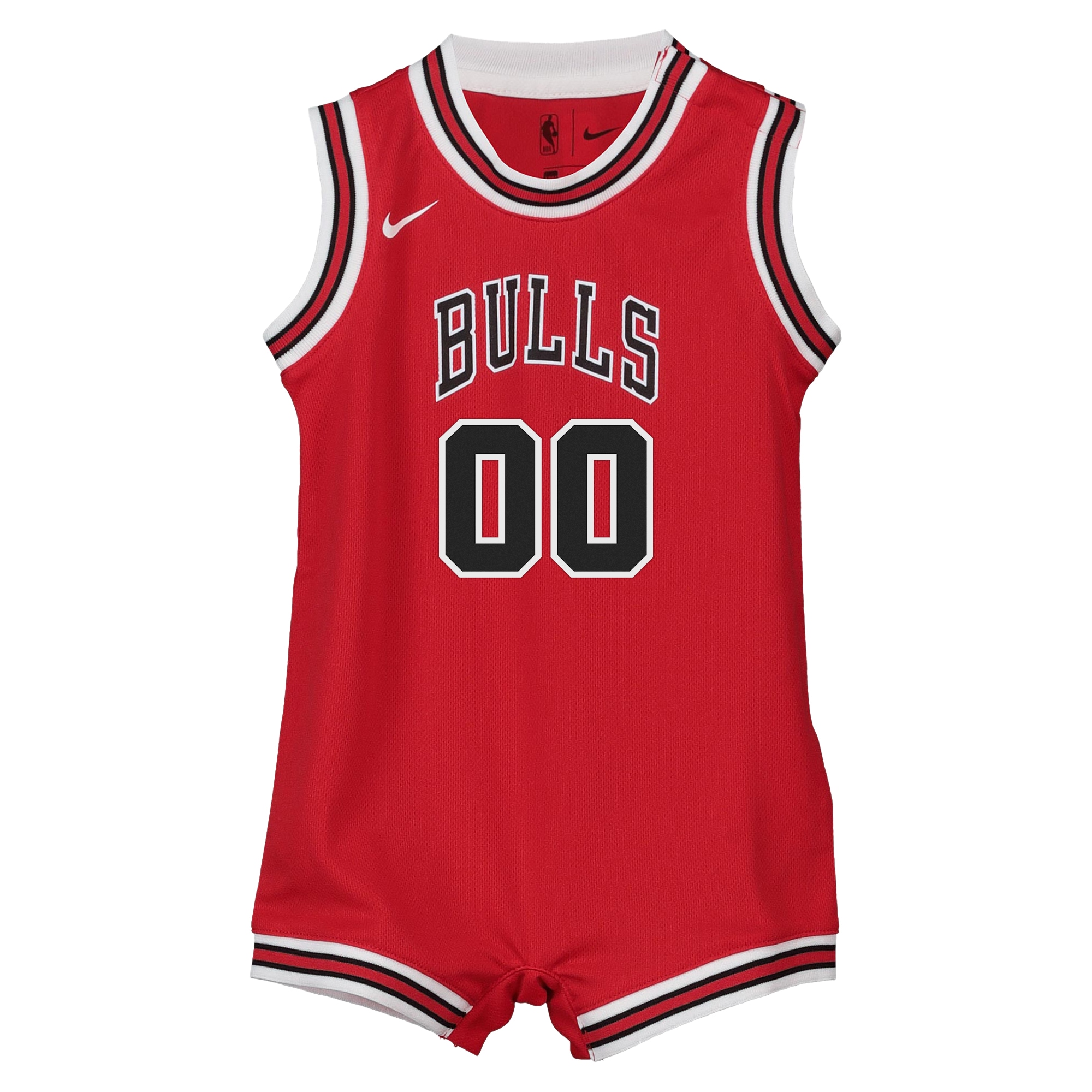 Chicago Bulls Onesie Custom Infant NBA Jersey Men's
