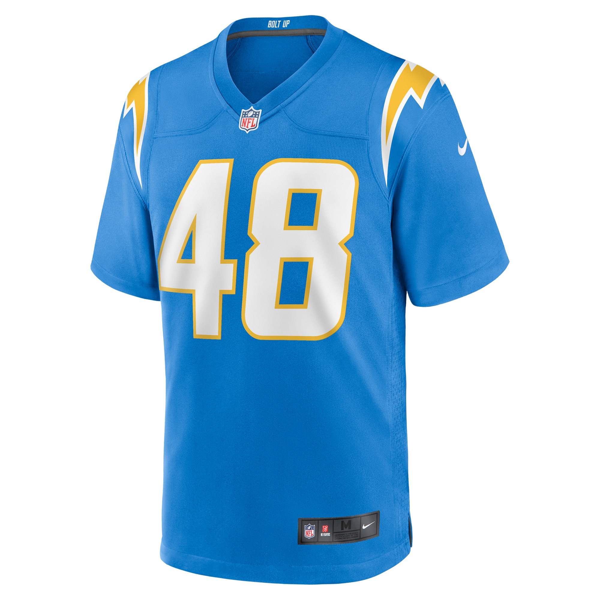 Los Angeles Chargers Bud Dupree Powder Blue Team Game NFL Jersey Men's