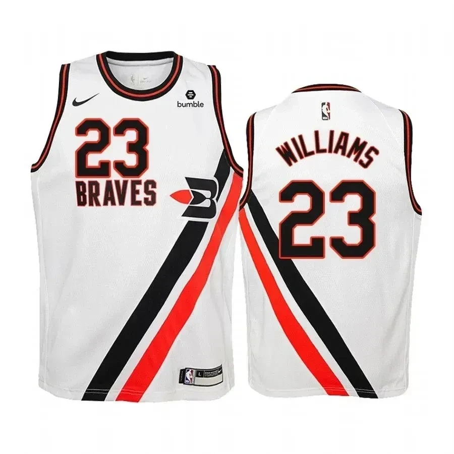 Lou Williams Los Angeles Clippers White Hardwood Classics NBA Jersey Youth