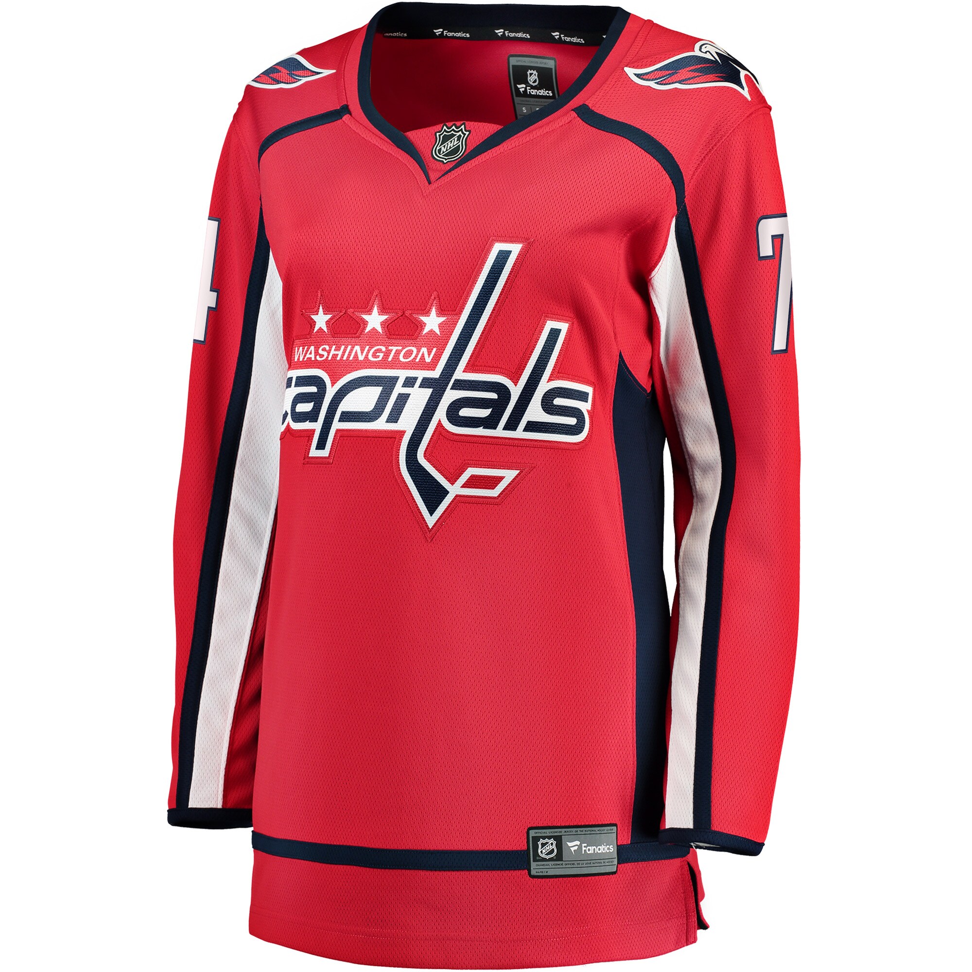 Washington Capitals John Carlson Red Breakaway Player NHL Jersey Women's