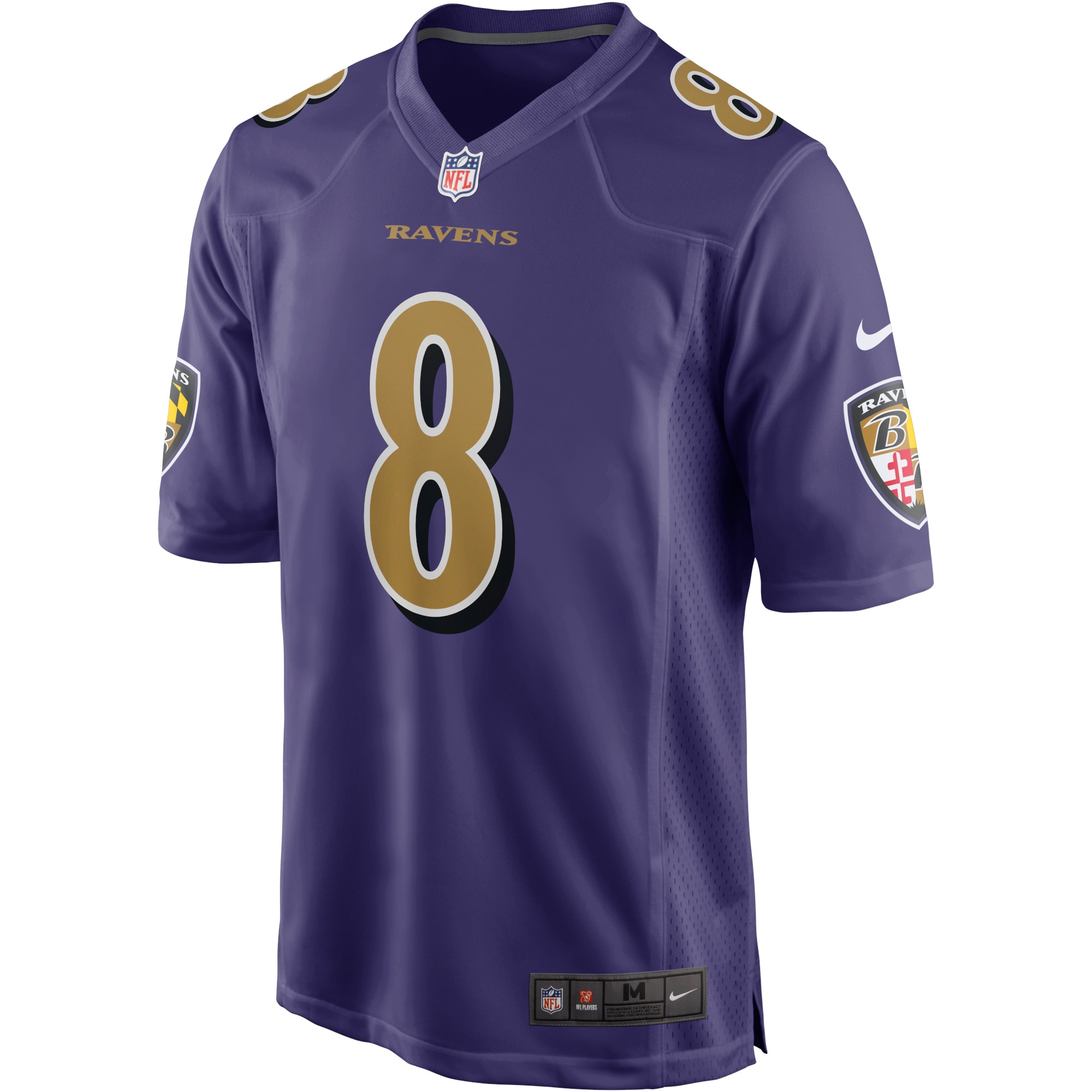 Baltimore Ravens Lamar Jackson Purple Alternate Game NFL Jersey Men's