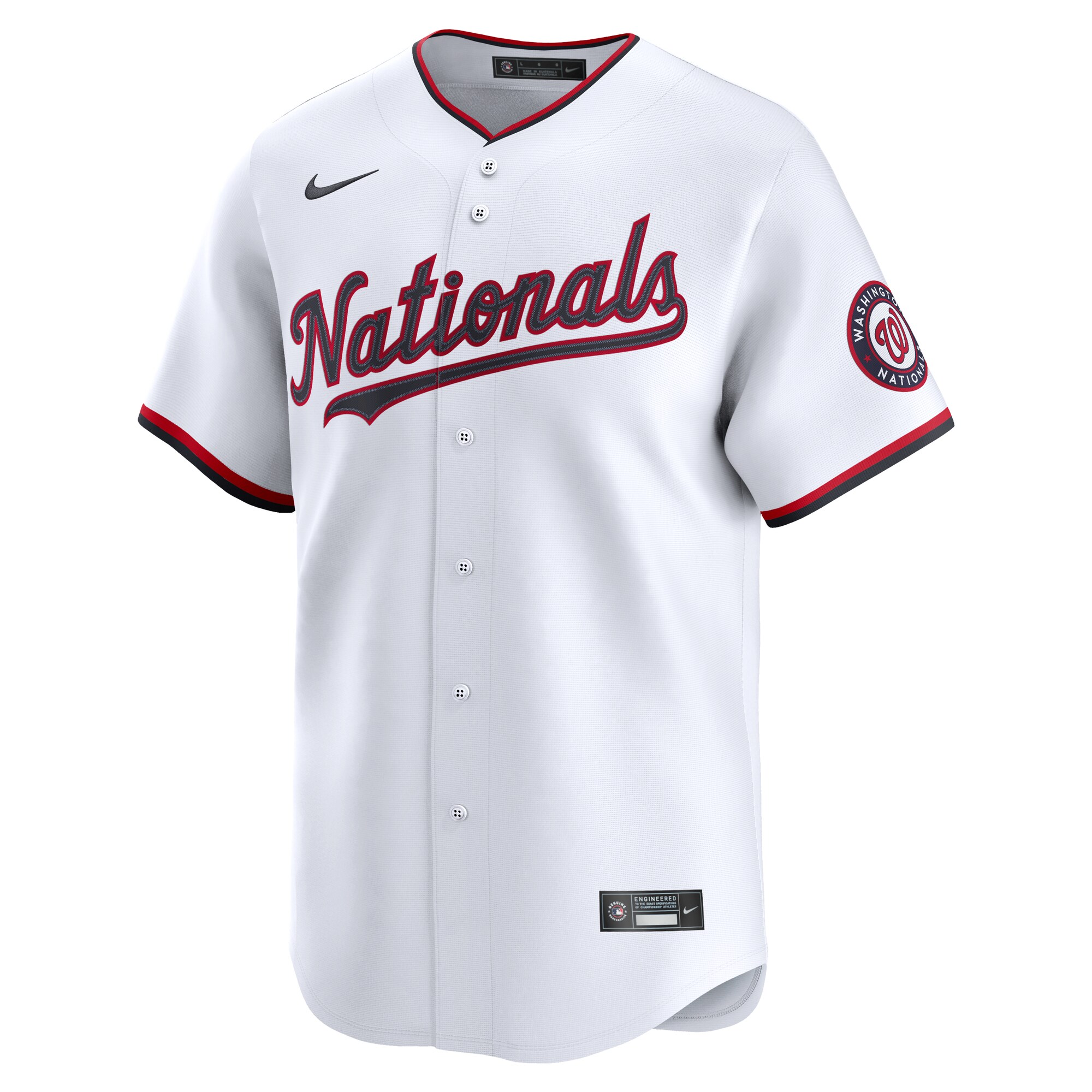 Washington Nationals Keibert Ruiz White Alternate Limited Player MLB Jersey Men's