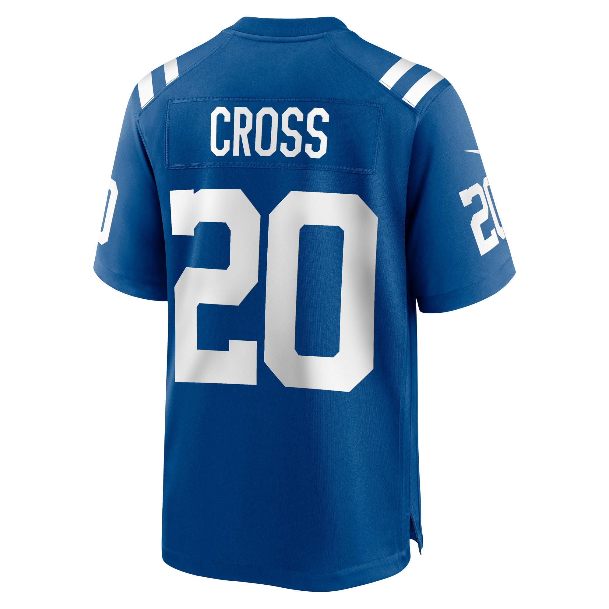 Indianapolis Colts Nick Cross Royal Player Game NFL Jersey Men's