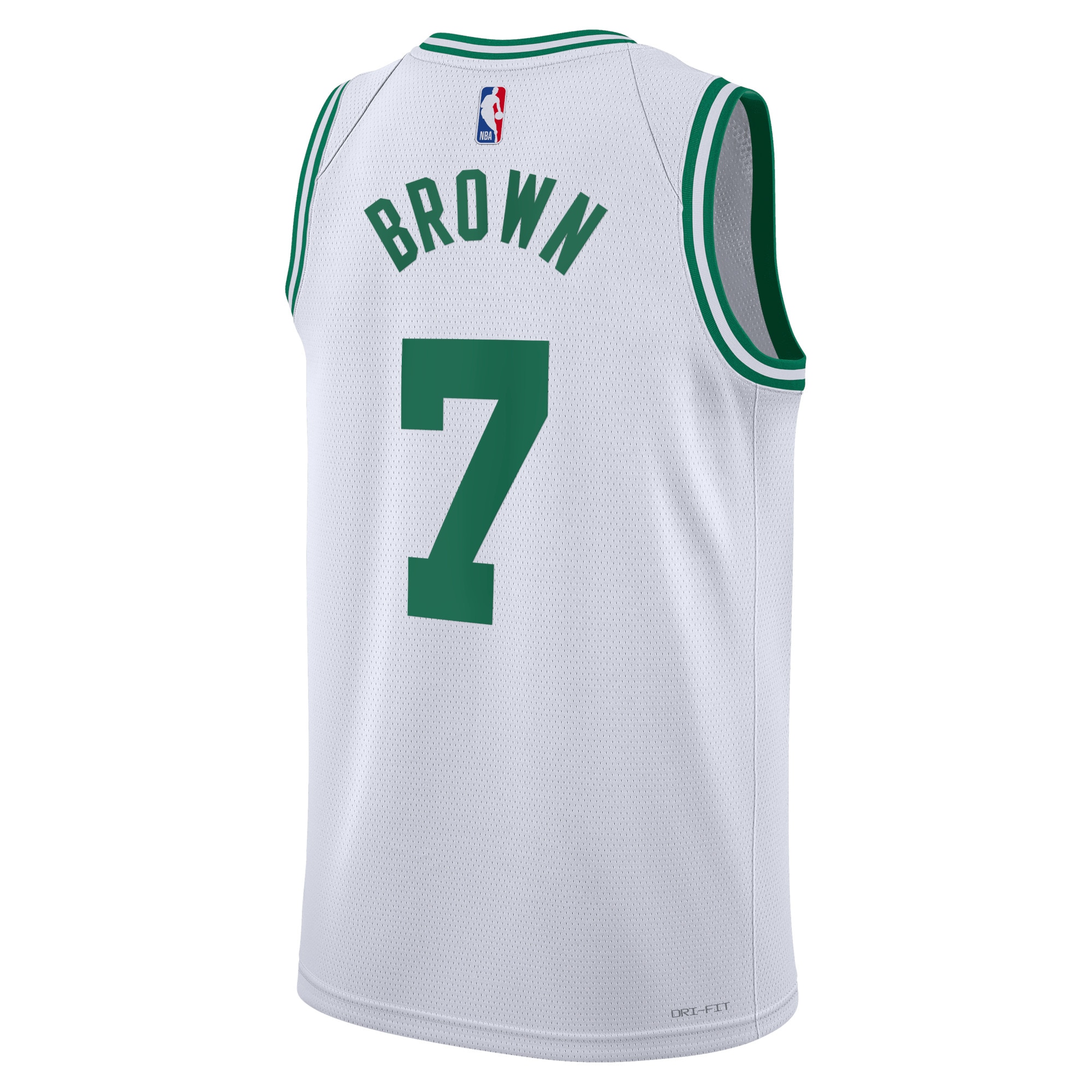 Boston Celtics Association Edition Swingman White Jaylen Brow Unisex NBA Jersey Unisex