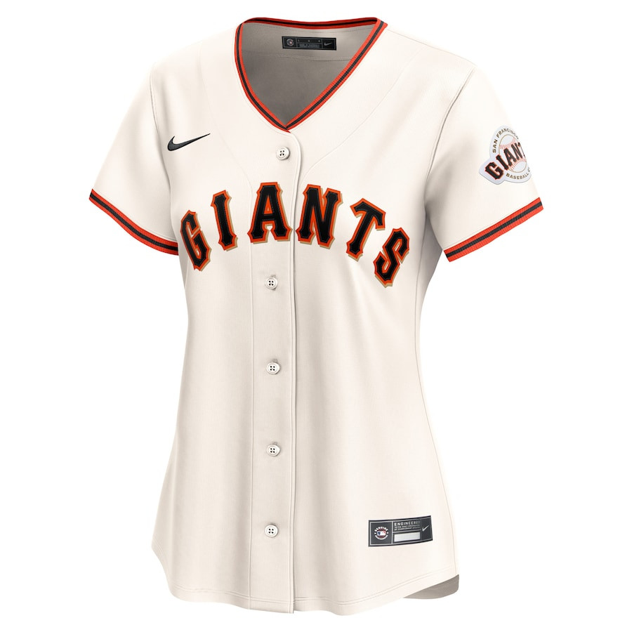 Mike Yastrzemski 5 San Francisco Giants Home Limited Cream MLB Jersey Women's