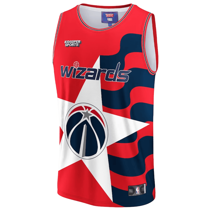 Washington Wizards KidSuper Studio Unisex Hometown Red NBA Jersey Unisex
