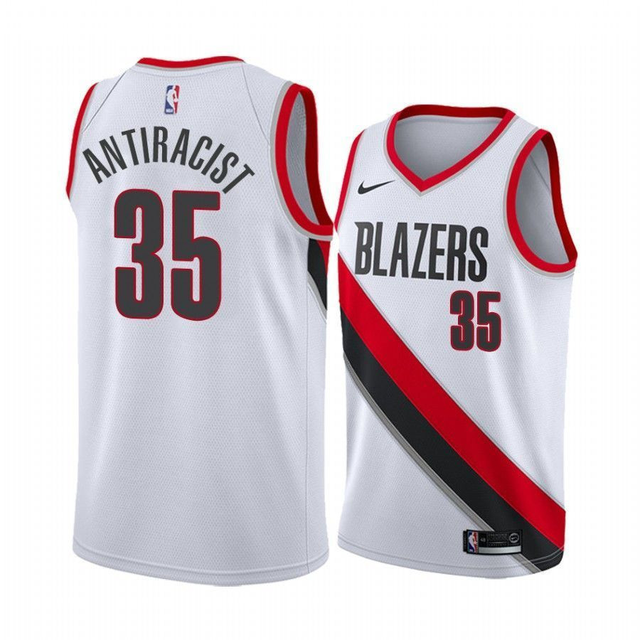 Wenyen Gabriel Antiracist Blazers Association NBA Jersey Men's