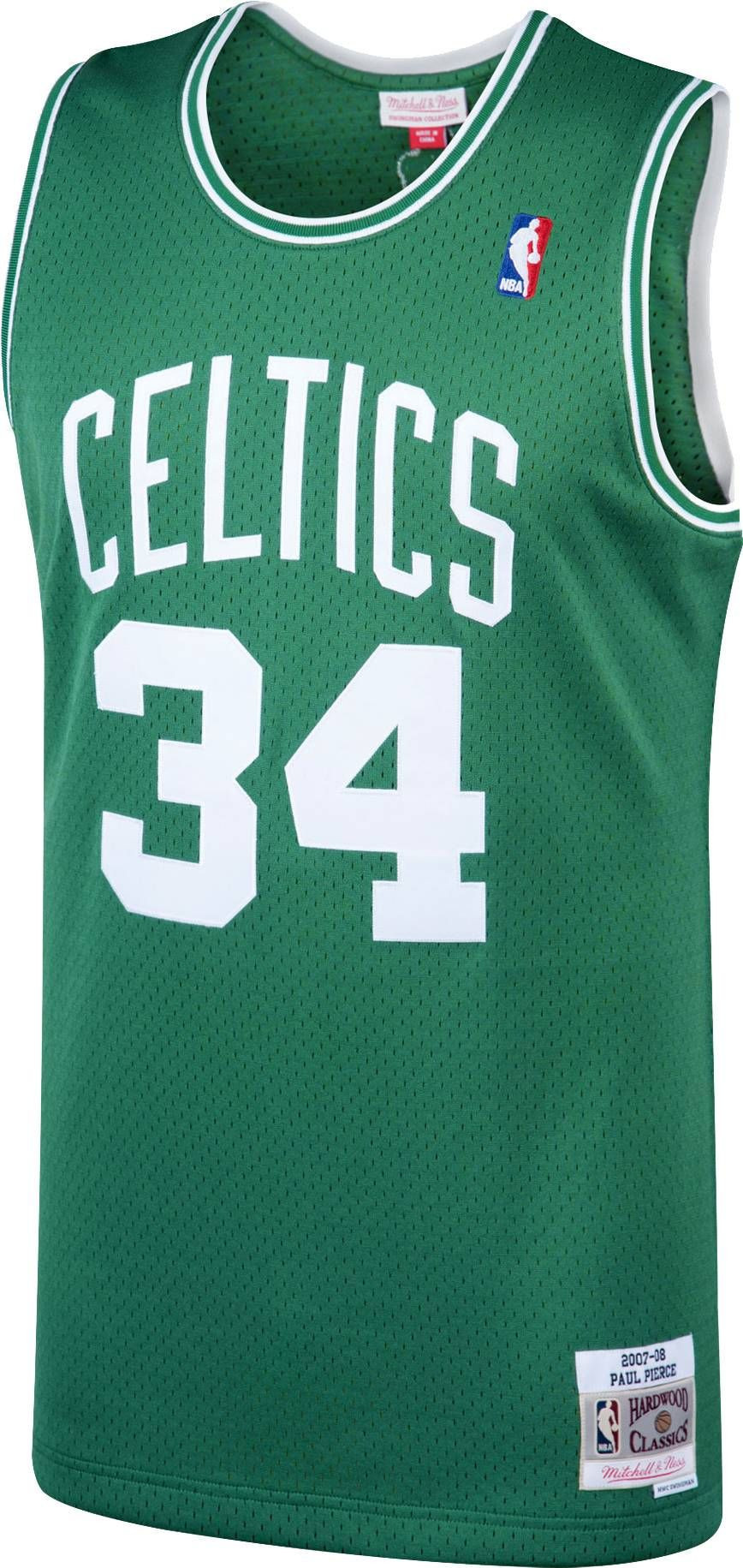 Mitchell Ness Boston Celtics Paul Pierce 34 Swingman NBA Jersey Men's
