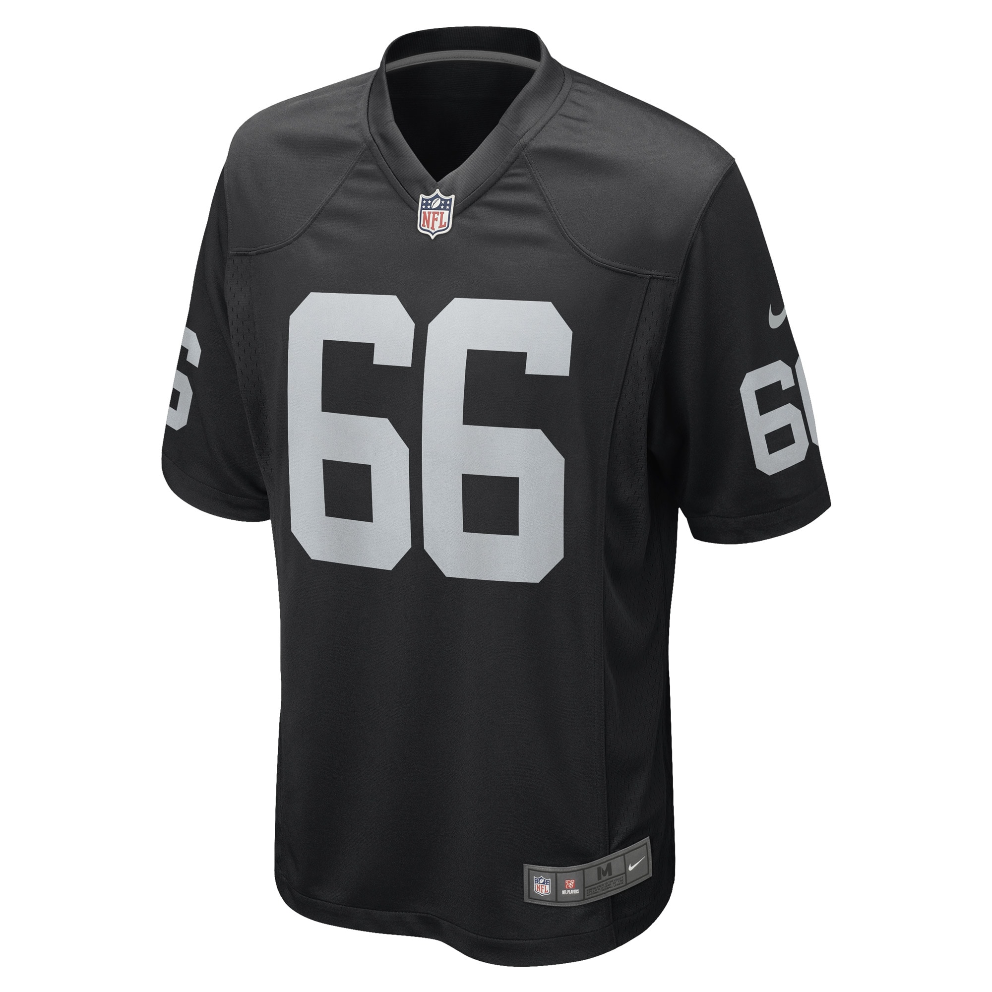 Las Vegas Raiders Dylan Parham Black Game Player NFL Jersey Men's