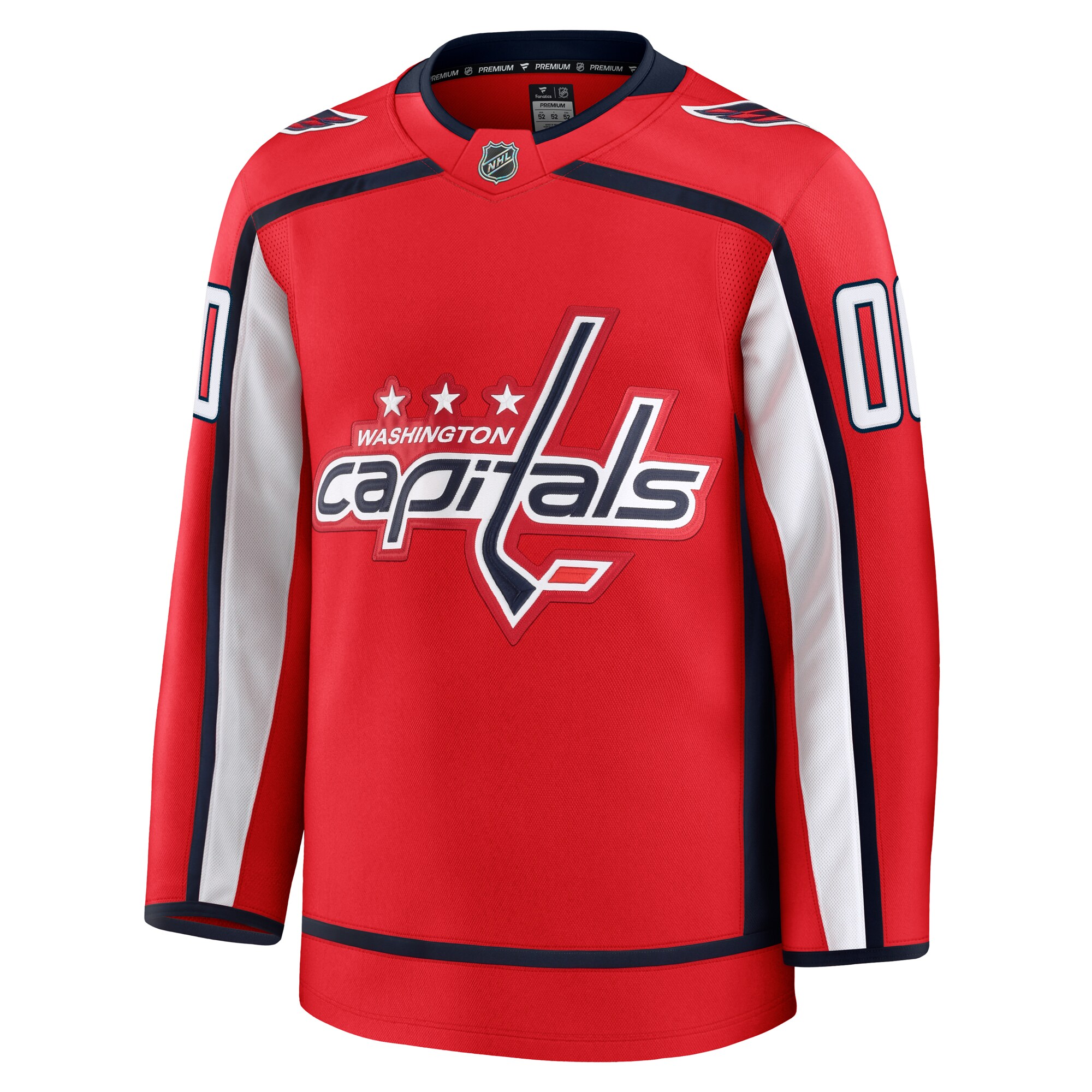 Washington Capitals Red Home Premium Custom NHL Jersey Men's