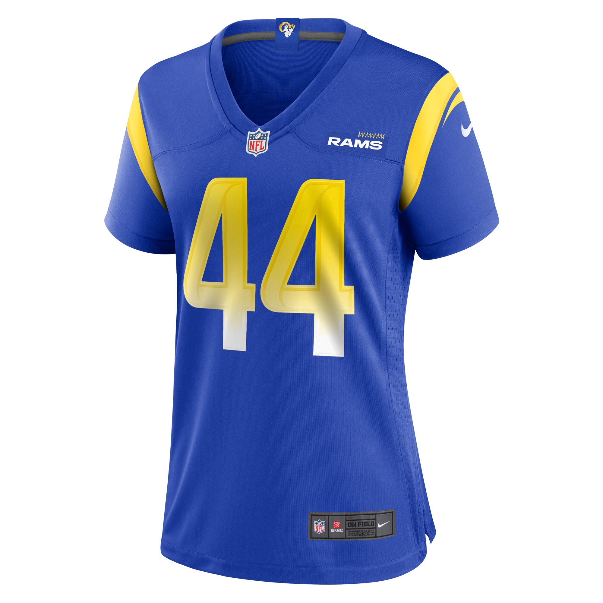 Los Angeles Rams Ahkello Witherspoon Royal Game NFL Jersey Women's