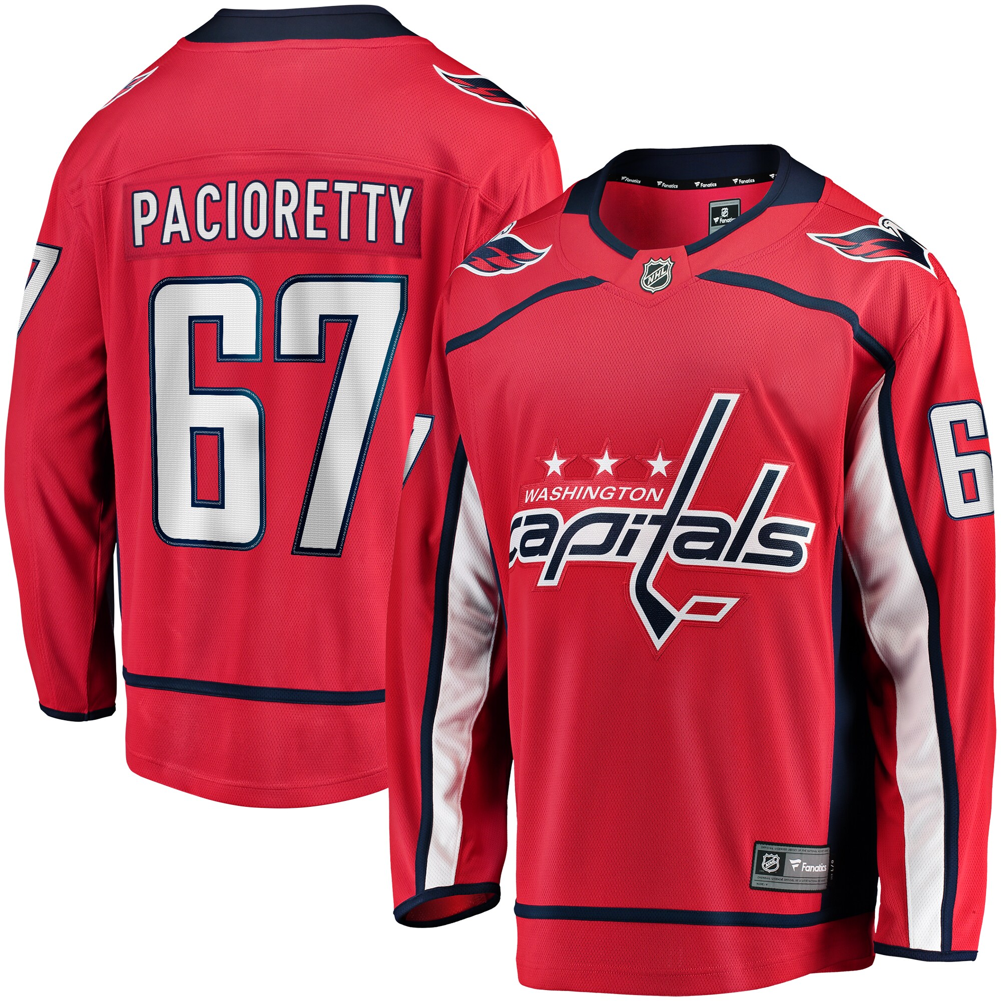 Washington Capitals Max Pacioretty Red Home Breakaway Player NHL Jersey Men's