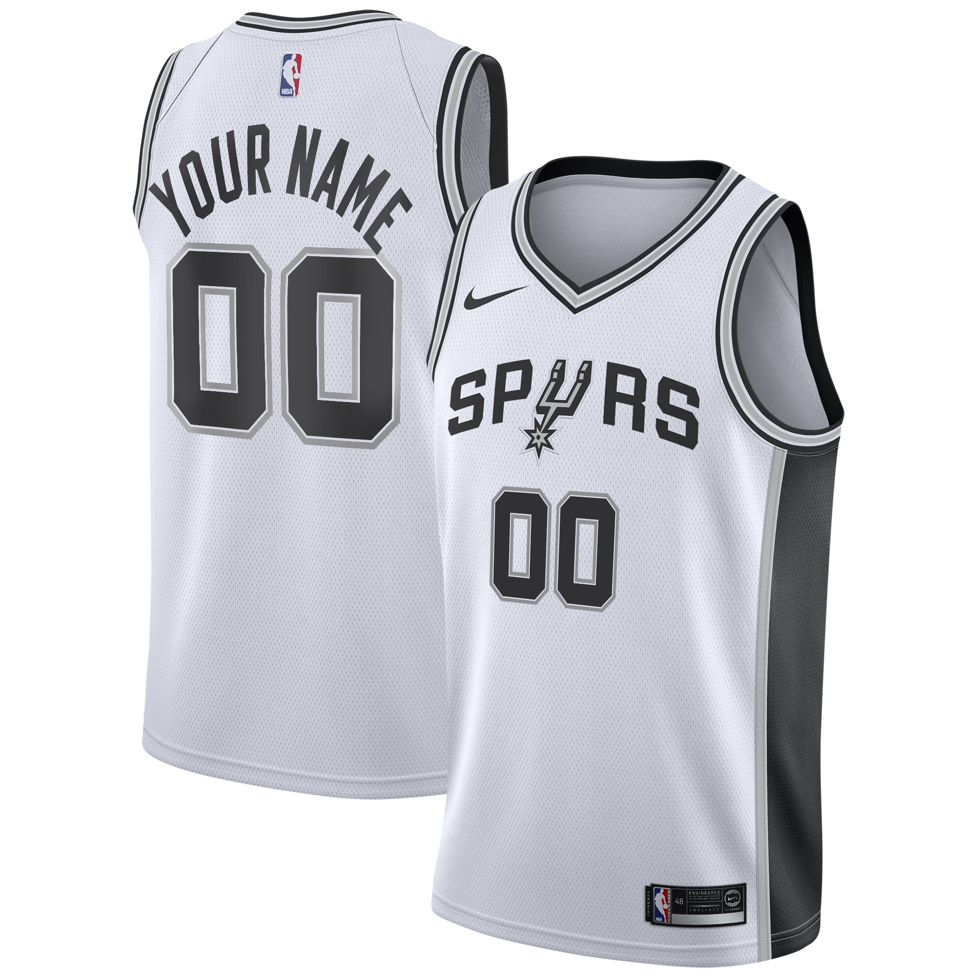 San Antonio Spurs Association Swingman Custom NBA Jersey Youth