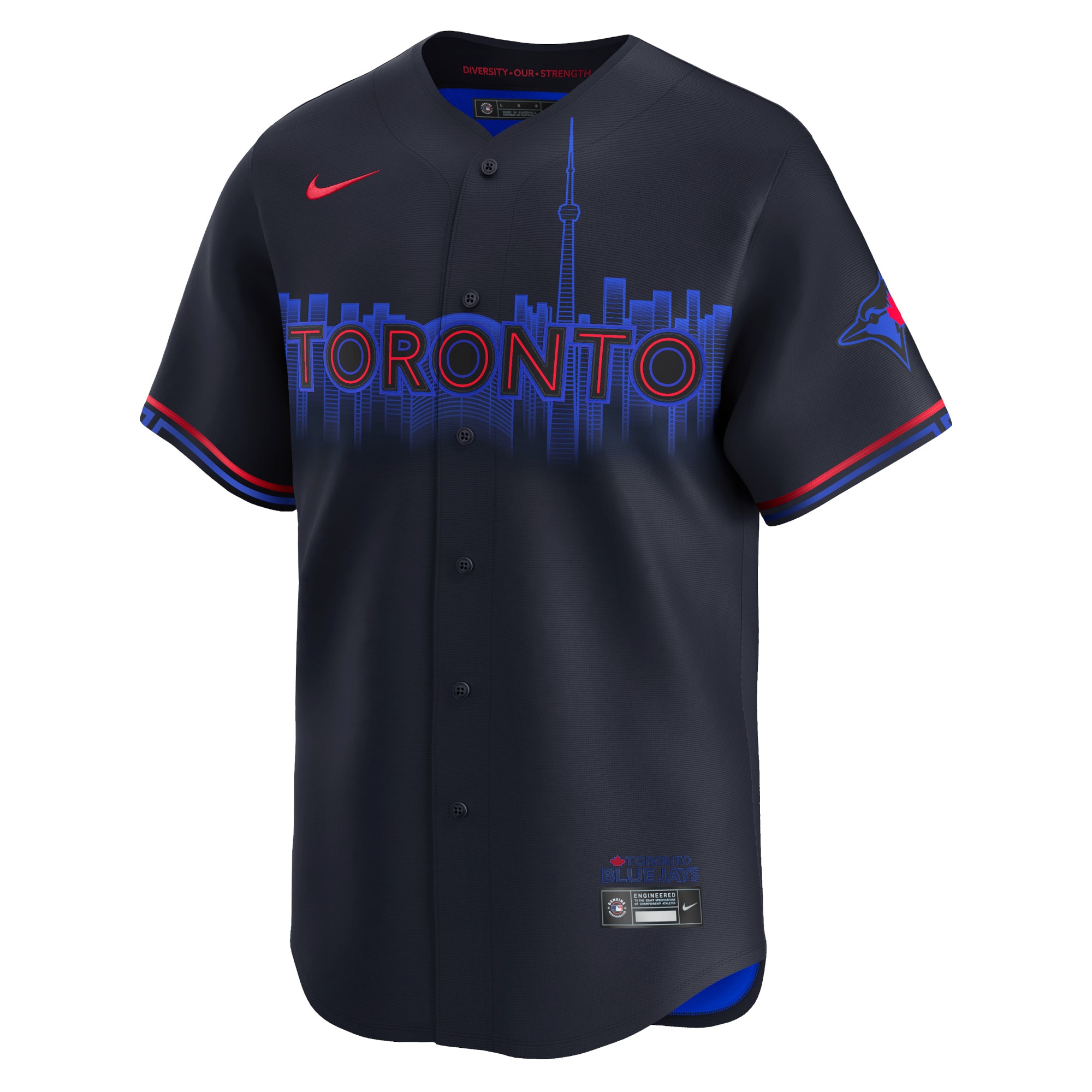 Toronto Blue Jays Navy 2024 City Connect Limited MLB Jersey Men's
