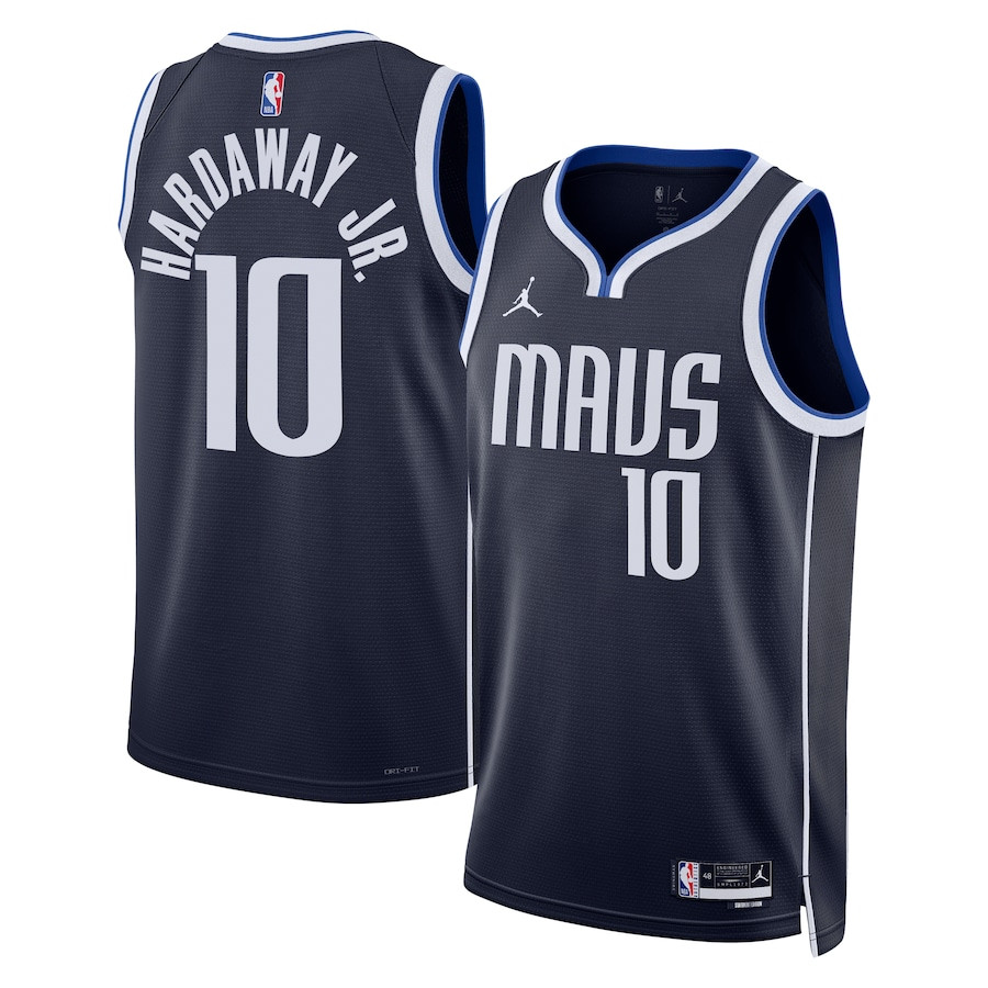 Tim Hardaway Jr. 10 Dallas Mavericks Unisex Swingman Statement Edition Navy NBA Jersey Unisex