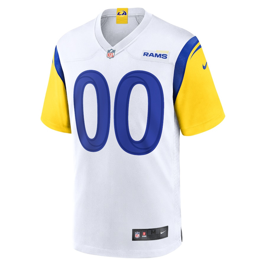 Los Angeles Rams Alternate Custom White NFL Jersey Men's