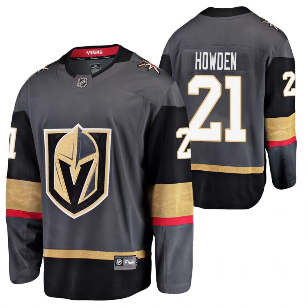 Vegas Golden Knights Brett Howden 21 2023 Black Home NHL Jersey Men's