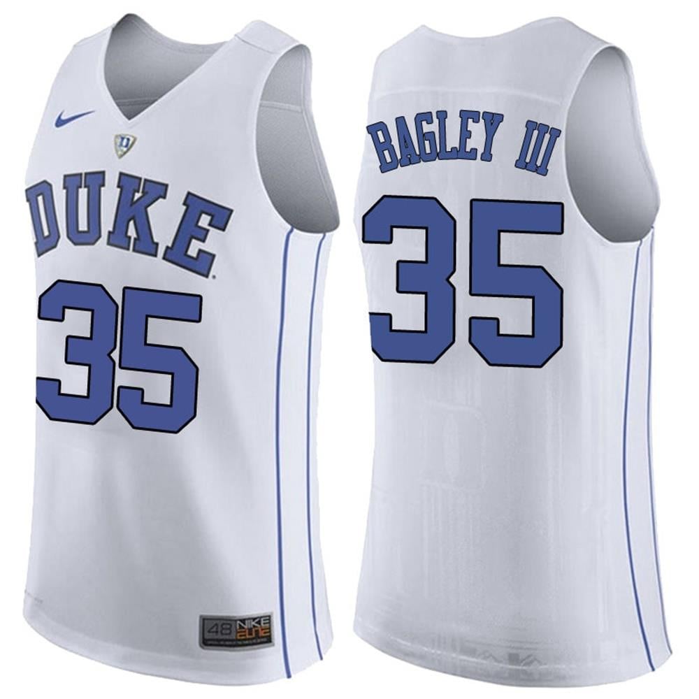 Marvin Bagley III 3 White College Duke Blue Devils NCAA Jersey Men's