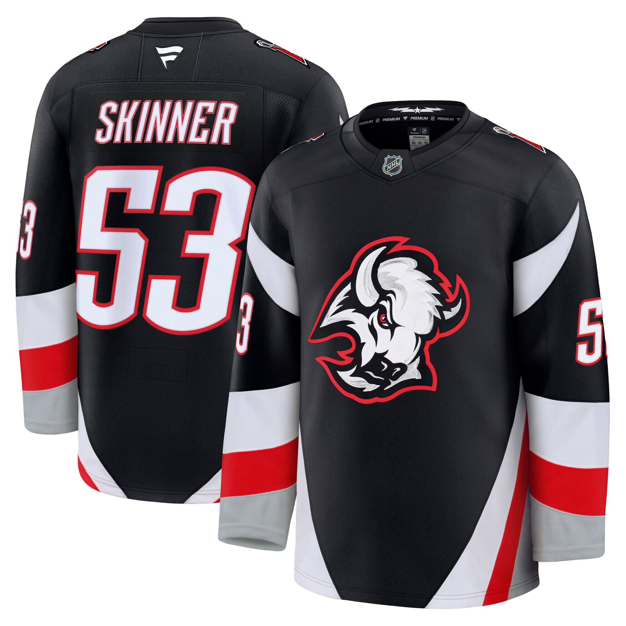 Buffalo Sabres Jeff Skinner Black Alternate Premium NHL Jersey Men's
