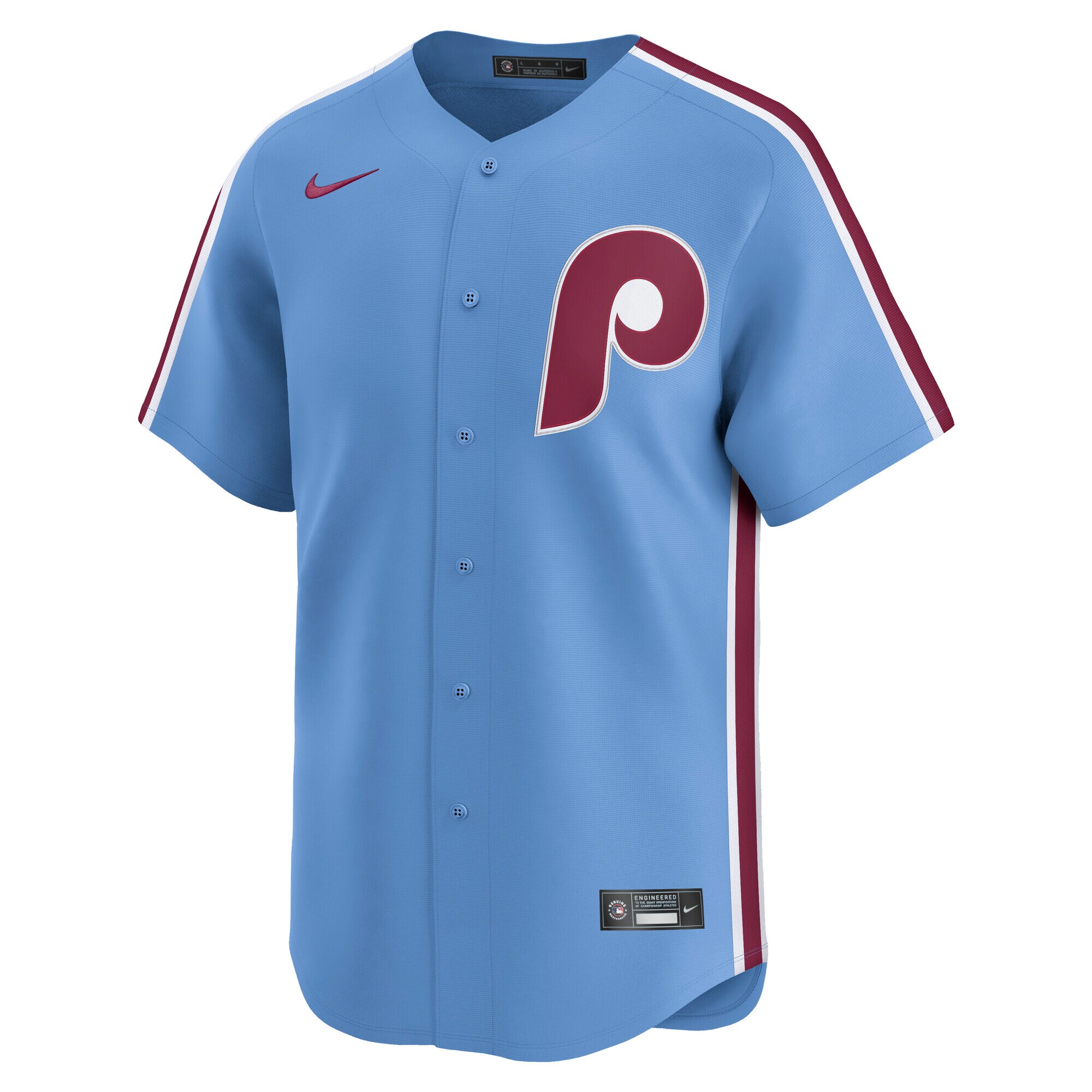 Philadelphia Phillies Light Blue Alternate Limited MLB Jersey Men's