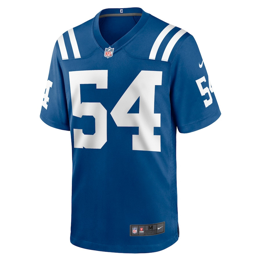 Dayo Odeyingbo 54 Indianapolis Colts Game Royal NFL Jersey Men's