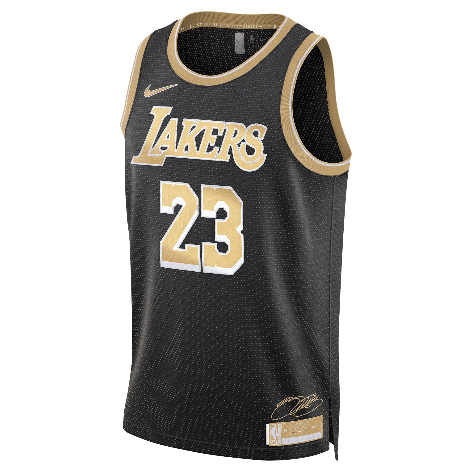 Los Angeles Lakers Select Series Swingman Lebron James NBA Jersey Men's