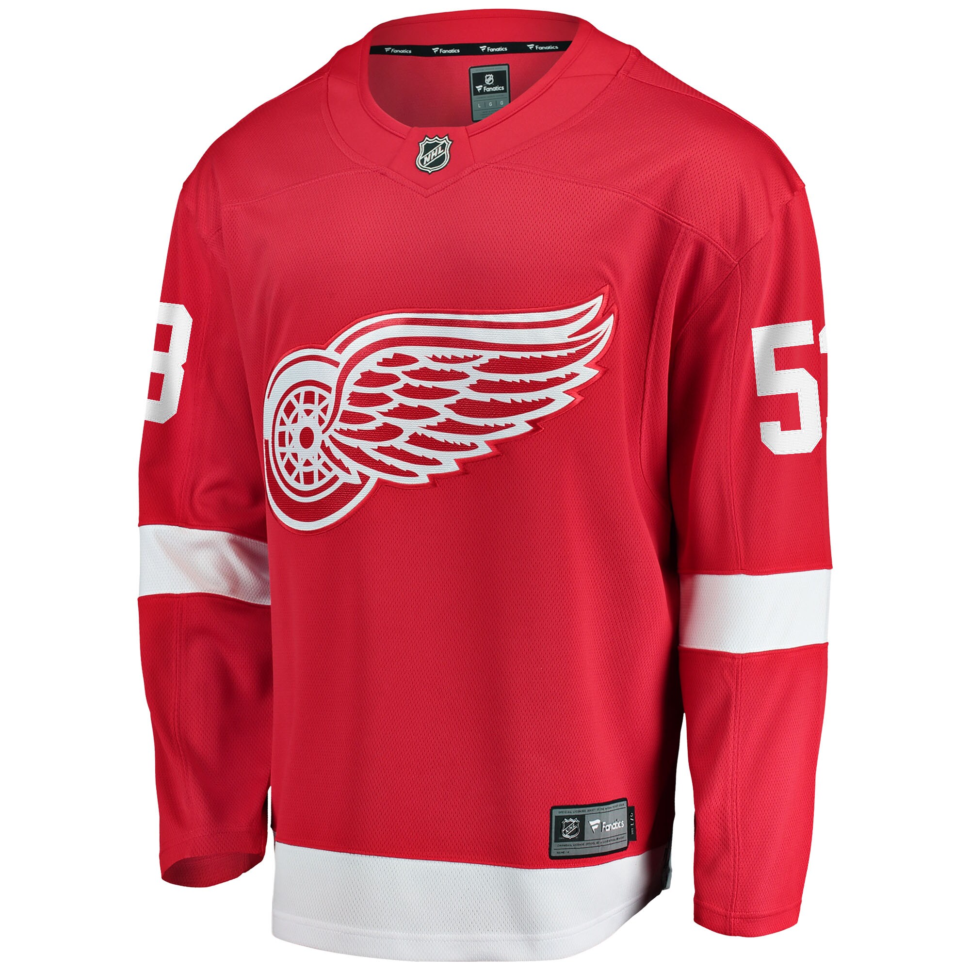 Detroit Red Wings Moritz Seider Red Home Breakaway Player NHL Jersey Men's