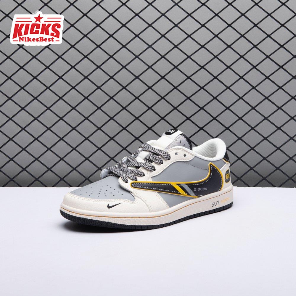 Travis Scott X Fragment Design X Air Jordan 1 Low OG SP AJ1 Su7-Ultra XX3168-162 Unisex