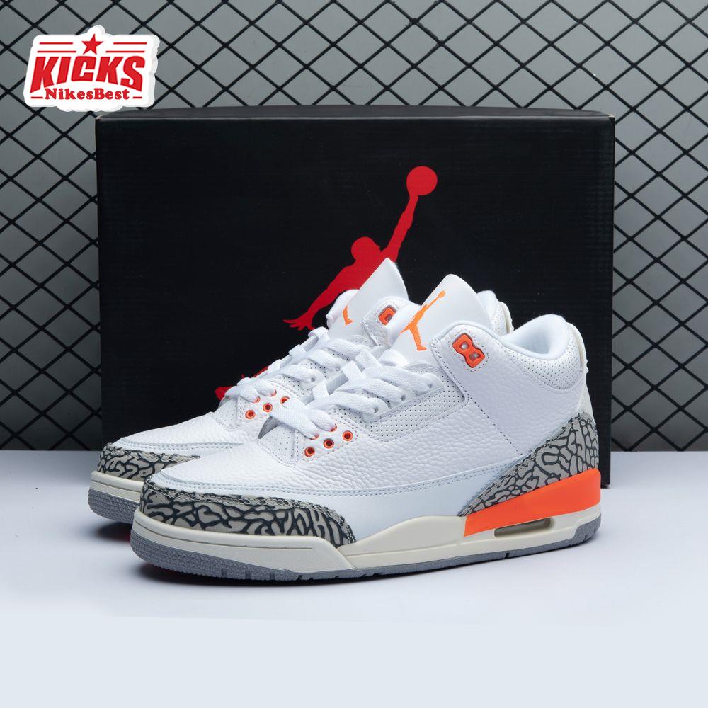 Air Jordan 3 Retro Georgia Peach CK9246 121 Unisex