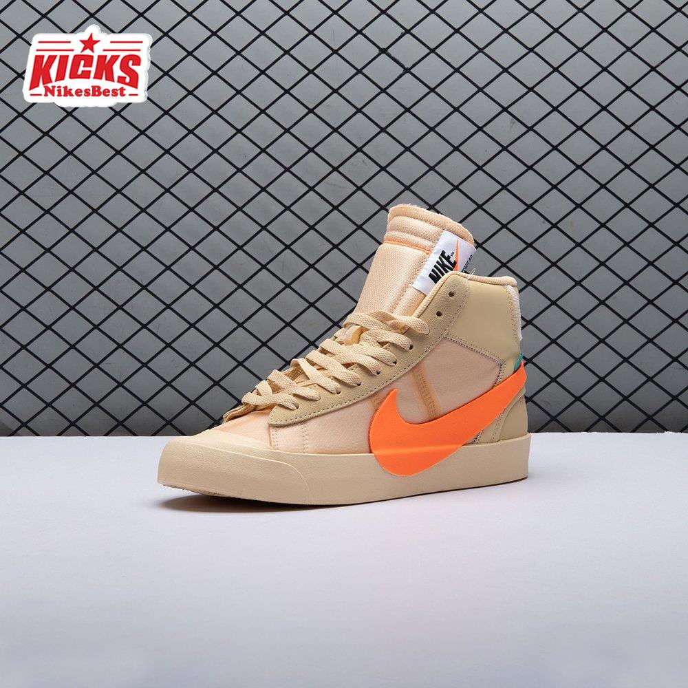 Nike Blazer Mid Off-White All Hallow s Eve AA3832-700 Unisex
