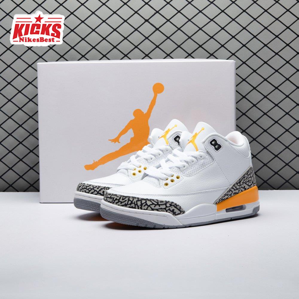 Air Jordan 3 Retro Laser Orange Men's