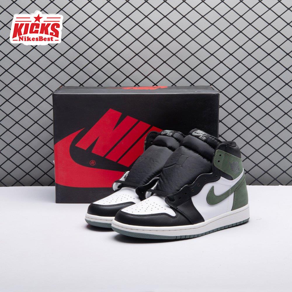 Air Jordan 1 Retro High Clay Green 555088-135 Unisex