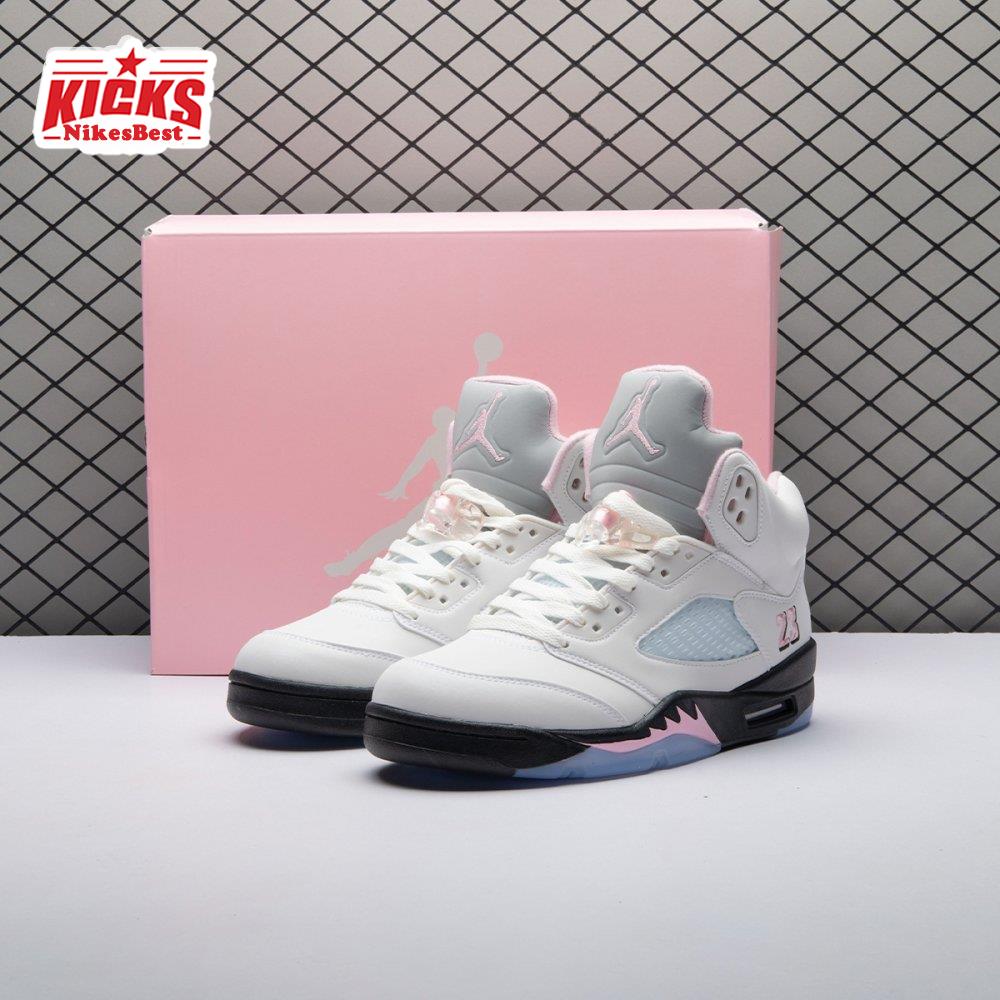 Air Jordan 5 Retro Medium Soft Pink HQ7978-102 Unisex