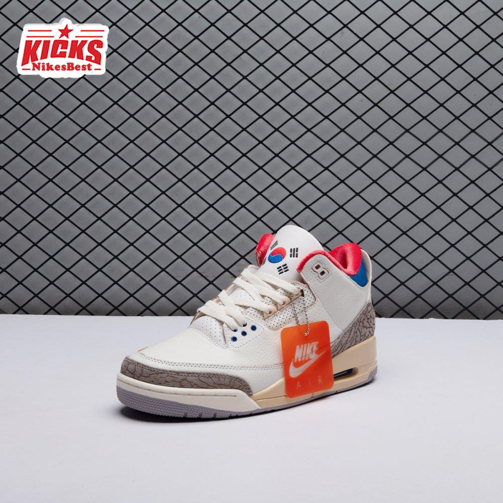 Air Jordan 3 Retro Seoul 2.0 IB1482-100 Unisex
