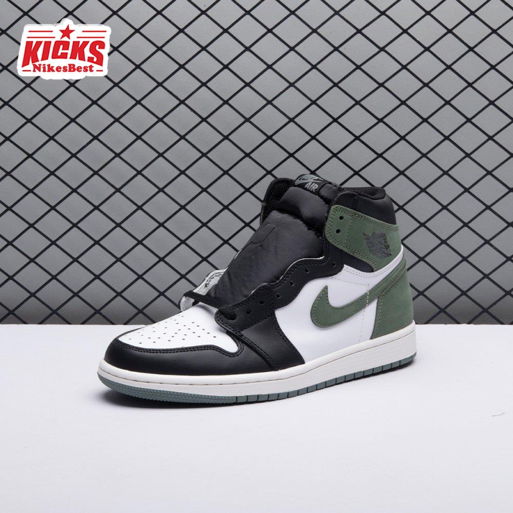 Air Jordan 1 Retro High Clay Green 555088-135 Unisex