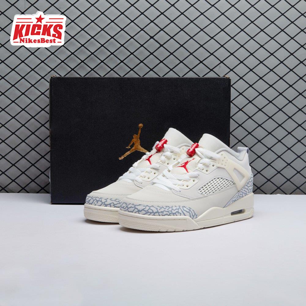 Air Jordan Spizike Low Coconut Milk FQ1759-100 Unisex