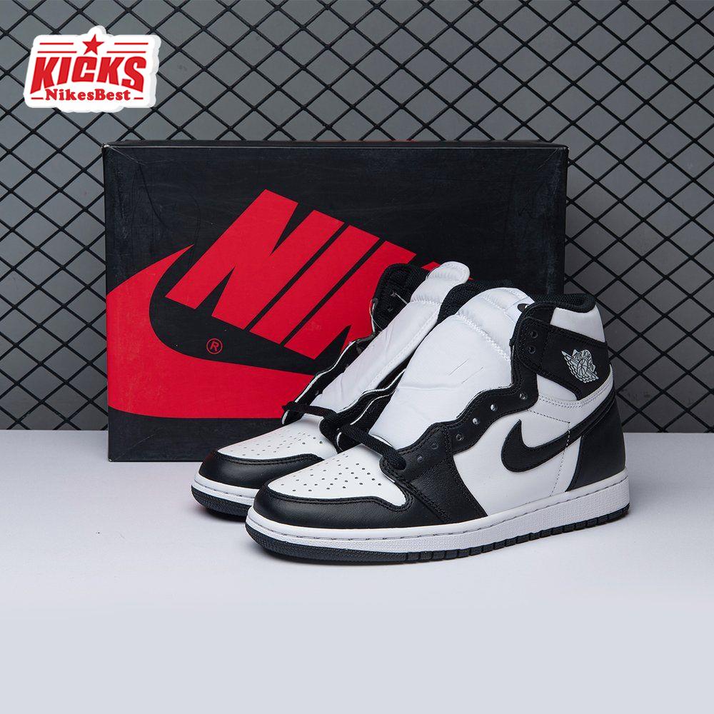 Air Jordan 1 Retro Black White 555088-010 Unisex