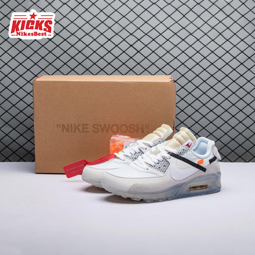 Nike OFF-WHITE X Air Max 90 White Men's