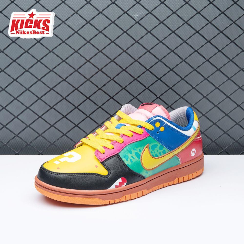 Nike Dunk Low What the Super Mario Custom Men's